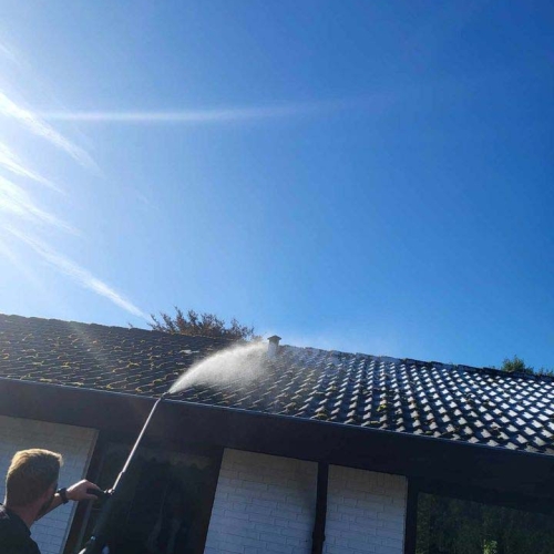 algebehandling af tag i Esbjerg