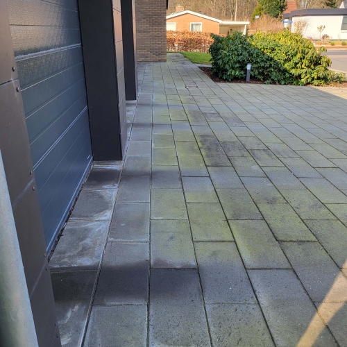 rensning af terrasse i Fredericia