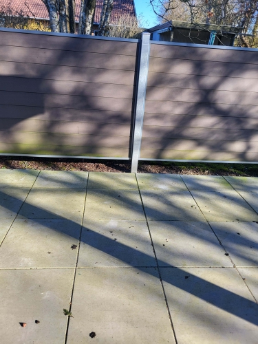 fliserensning af terrasse i Sønder Bjert