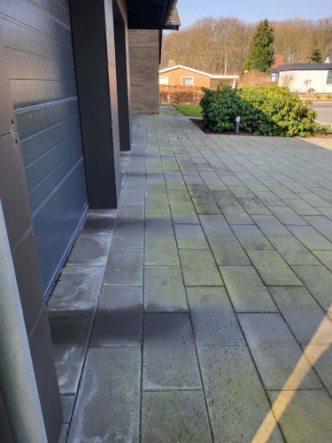 rensning af terrasse i Fredericia